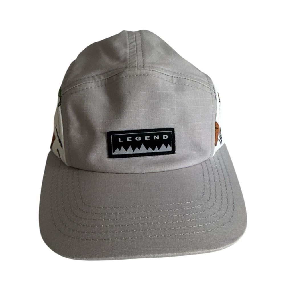 Legend Kids Light Gray Adventure Hat EUC